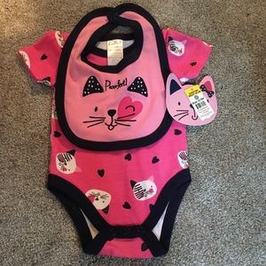 NWT Bodysuit w/ bib